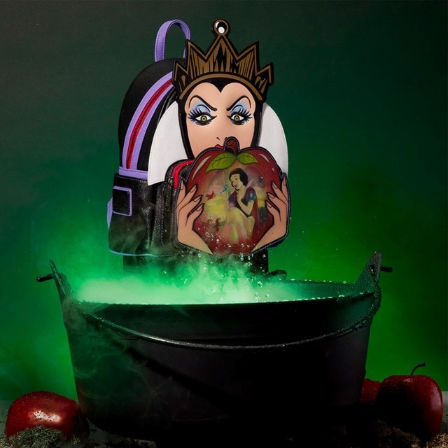 Scene Evil Queen Apple Mini Backpack: Disney Villains Loungefly - 2