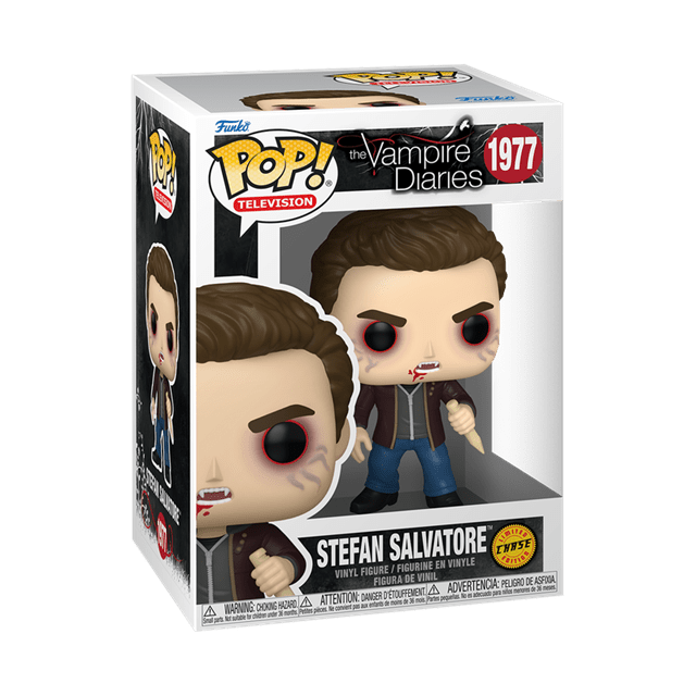Stefan Salvatore With Chance Of Chase 1977 The Vampire Diaries Funko Pop Vinyl - 4