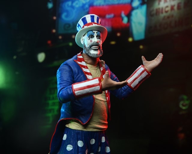 Captain Spaulding Tailcoat 20th Anniversary House Of 1000 Corpses Neca Scale Action Figure - 3