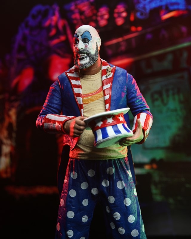 Captain Spaulding Tailcoat 20th Anniversary House Of 1000 Corpses Neca Scale Action Figure - 4