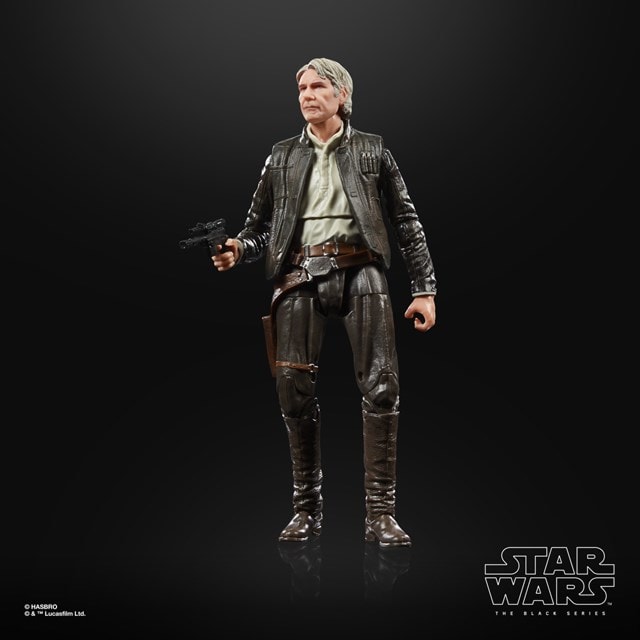 Han Solo Hasbro Black Series Archive Star Wars The Force Awakens Action Figure - 3