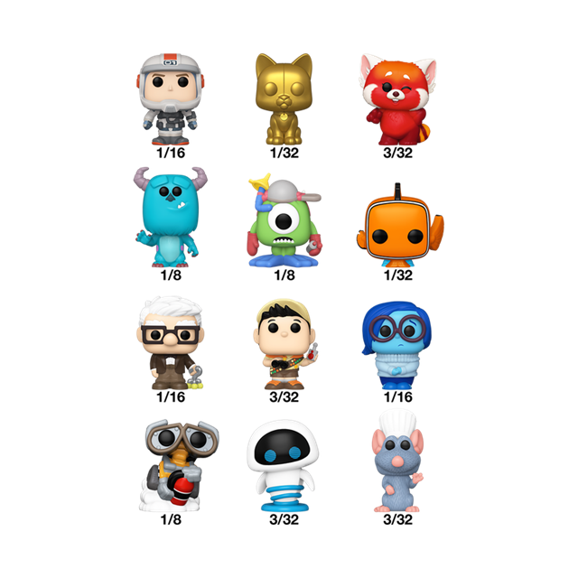 Pixar Funko Bitty Pop Singles - 2