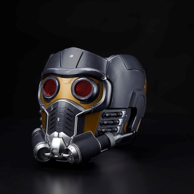 Star-Lord Guardians of the Galaxy Hasbro Marvel Legends Series Premium Electronic Roleplay Helmet - 22