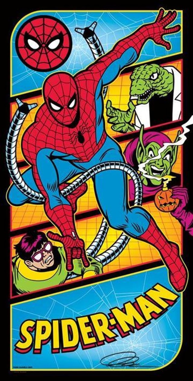 Spider-Man: Spidey Versus Mark Daniels Lithograph 12X24 Print - 1