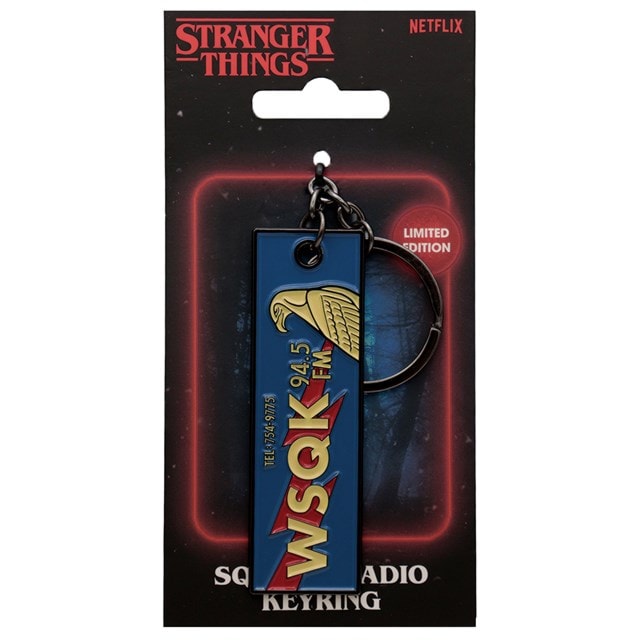 WSQK Stranger Things 5 Keyring | HMV Store