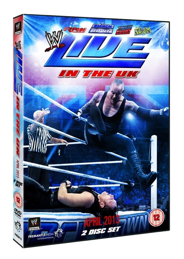 WWE Live in the UK April 2013 DVD Free shipping over £20 HMV Store