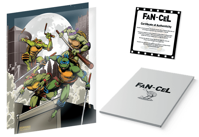 Teenage Mutant Ninja Turtles Fan-Cel Art Print - 2