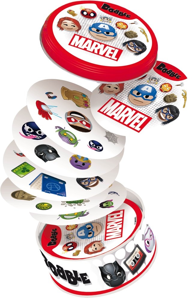 Dobble Marvel Emoji Board Game - 2
