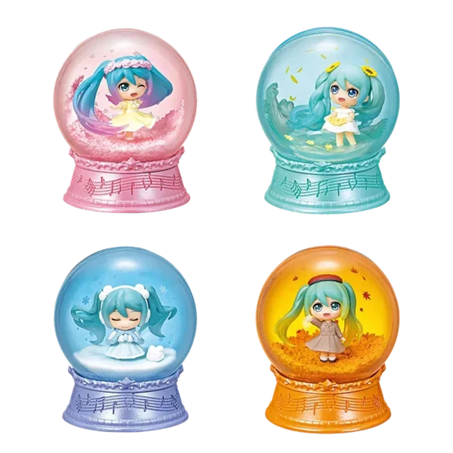 Hatsune Miku Scenery Dome Re-Ment Blind Box - 1