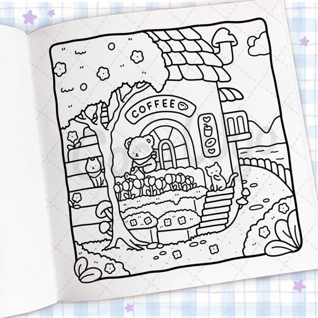 Cozy Corner Cute & Comfy Colouring Book By Coco Wyo - 6