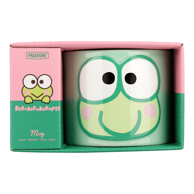 Keroppi Sanrio Embossed Mug - 5