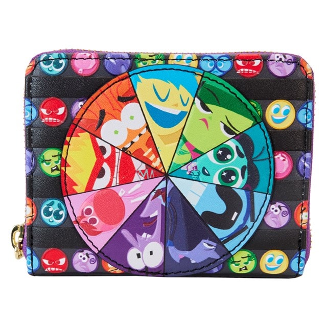 Inside Out 2 Loungefly Disney Core Memories Zip Around Wallet - 1