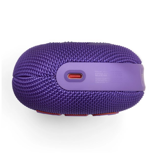 JBL Clip 5 Purple Bluetooth Speaker - 3