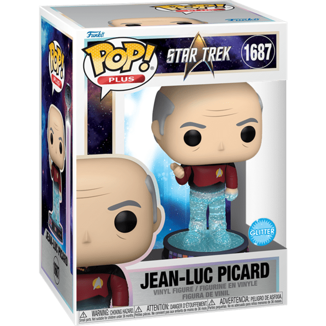 Jean-Luc Picard 1687 Star Trek Transporter Funko Pop Vinyl Plus - 2