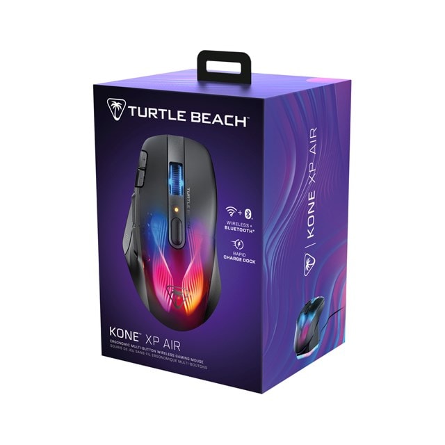 Turtle Beach Kone XP Air Wireless Gaming Mouse - Black - 9