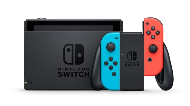 Nintendo Switch Console (Neon Red/Neon Blue) - 3