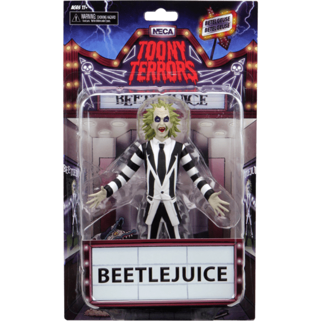 Beetlejuice Toony Terrors Neca Scale Action Figure | Action Figure ...