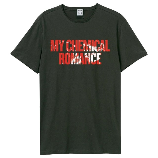 Blood Splatter Logo My Chemical Romance Tee (Small) - 1