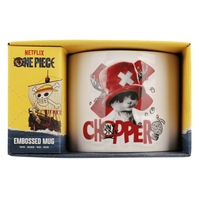Chopper One Piece Embossed Mug - 3
