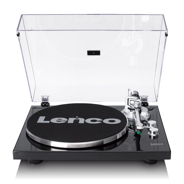 Lenco LBT-215BK Piano Black Bluetooth Turntable - 1