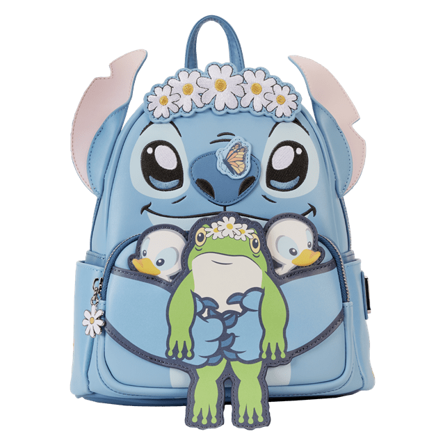 Springtime Stitch Cosplay Mini Backpack Lilo And Stitch Loungefly - 1
