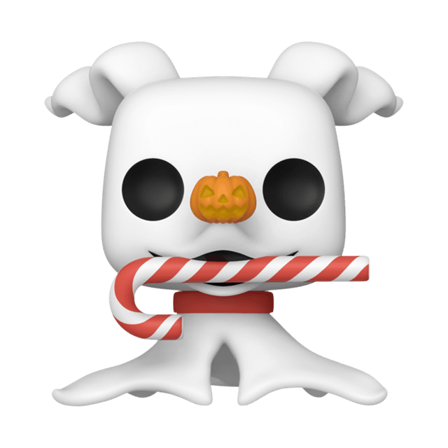 Zero With Candy Cane (1384): Nightmare Before Christmas 30th Pop Vinyl - 1