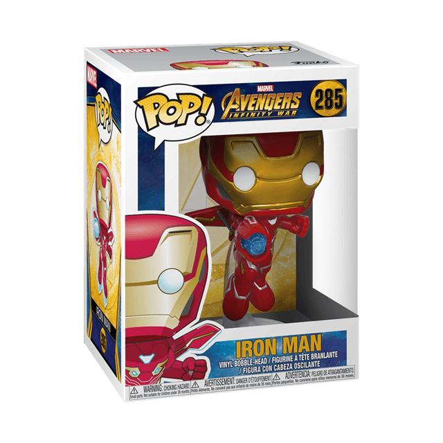 Iron Man With Nano Repulsor Cannon 285 Avengers Infinity War Funko Pop Vinyl - 2