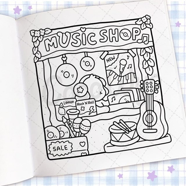 Cozy Corner Cute & Comfy Colouring Book By Coco Wyo - 4