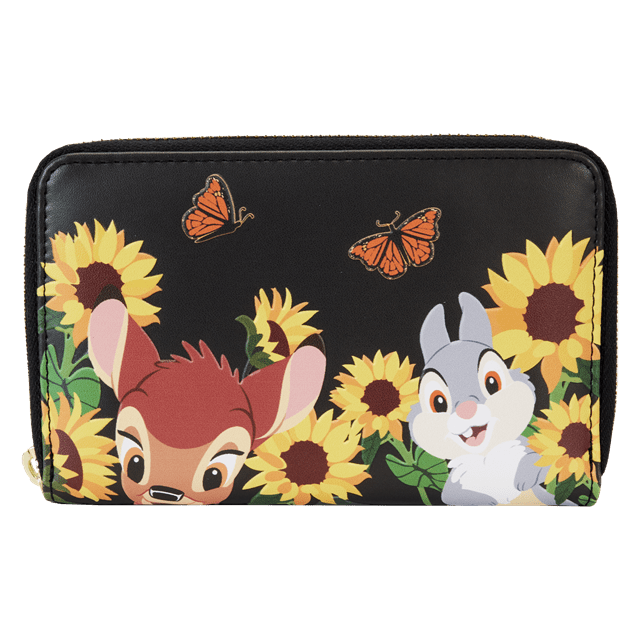 Sunflower Friends Zip Around Wallet Bambi Loungefly - 1