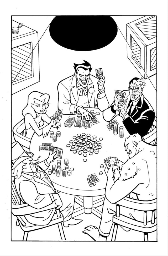 Batman The Animated Series Official Colouring Book - 4
