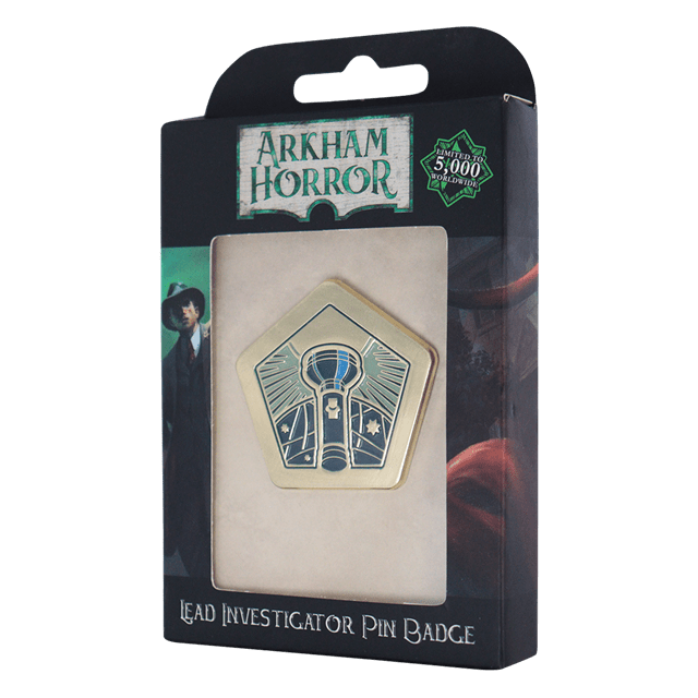 Lead Investigator Limited Edition: Arkham Horror Pin Badge - 4