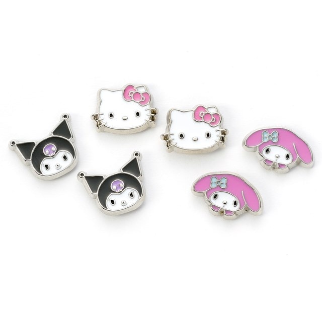 Hello Kitty, Kuromi And My Melody Sanrio Stud Earring Set - 2