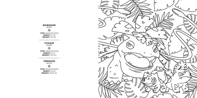 Pokemon Colour & Design Book - 3