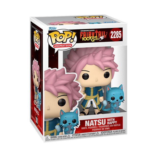 Natsu With Happy 2285 Fairy Tail 100 Years Quest Funko Pop Vinyl - 2
