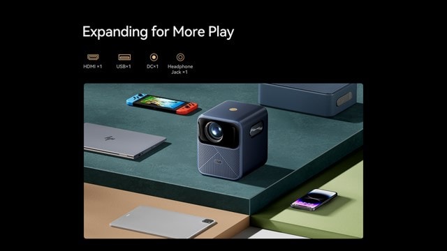 Wanbo Mozart 1 Pro Smart Projector with Bluetooth and Wifi - 16