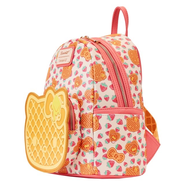 Sanrio Hello Kitty Breakfast Waffle Mini Loungefly Backpack - 2