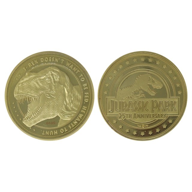 Velociraptor Jurassic Park Coin - 1