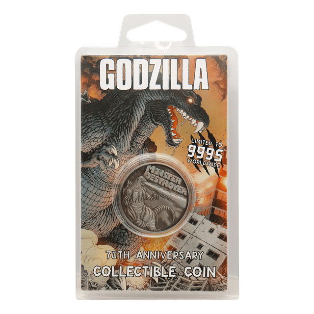 Godzilla 70th Anniversary Limited Edition Coin - 1