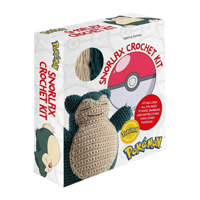 Snorlax Pokemon Crochet Kit - 1