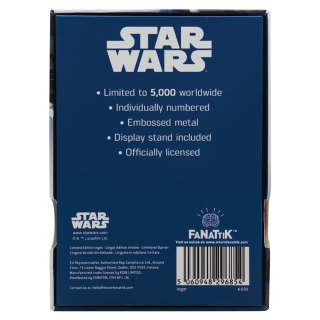 Captain Rex Star Wars Clone Wars Collectible Ingot - 5
