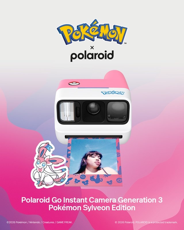 Polaroid Go Generation 3 Pokemon Sylveon Edition Istant Camera - 11