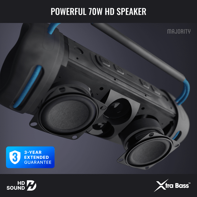 Majority Move M4 70W Portable Bluetooth Speaker - 4