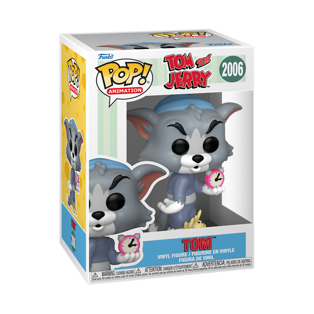 Tom With Clock 2006 Tom & Jerry Funko Pop Vinyl - 2
