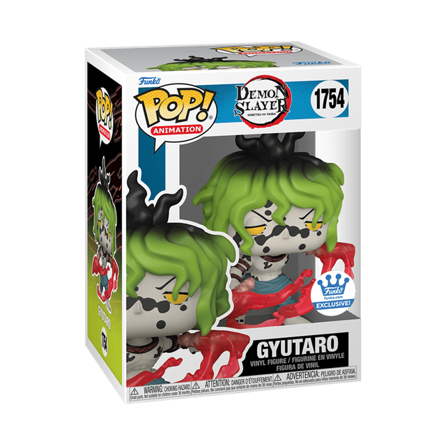 Blood Attack Gyutaro 1754 Demon Slayer Limited Edition Funko Pop Vinyl - 2