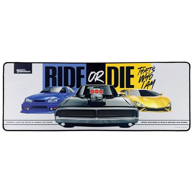 Ride Or Die Fast & Furious Desk Pad And Coaster Set - 3