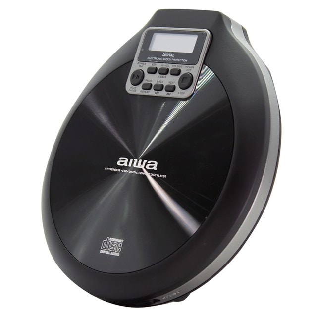 Aiwa PCD-810 Black Portable CD Player - 1