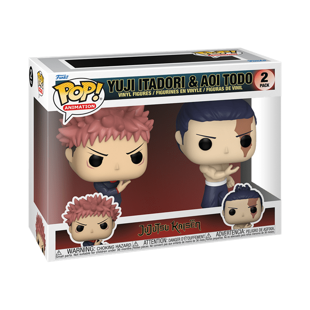 Itadori & Todo Jujutsu Kaisen Pop Vinyl - 2