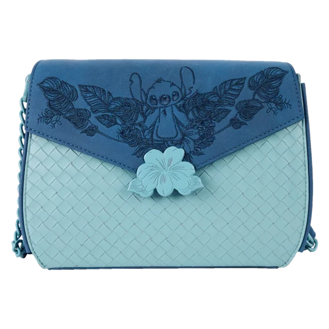 Stitch Embroidered Lilo & Stitch Loungefly Crossbody Bag - 1