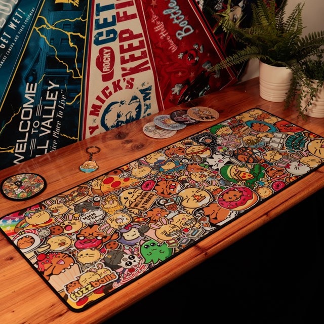 Fuzzballs XL Desk Pad And Coaster Set - 4