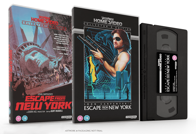 Escape from New York VHS - Vice Press Collector's Edition - 1
